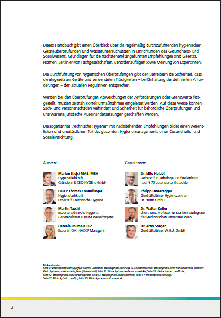 Praxishandbuch für Technische Hygiene